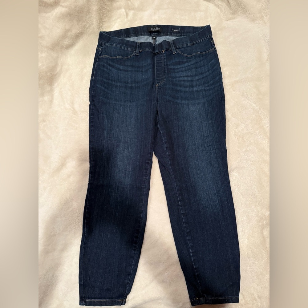 Judy Blue Deep Indigo Pull On Jeans